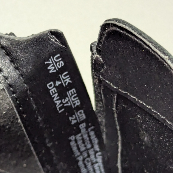 Naturalizer Denali Black Leather Double Zip Ankle Boots 7 Wide retails for $160 - Picture 11 of 11